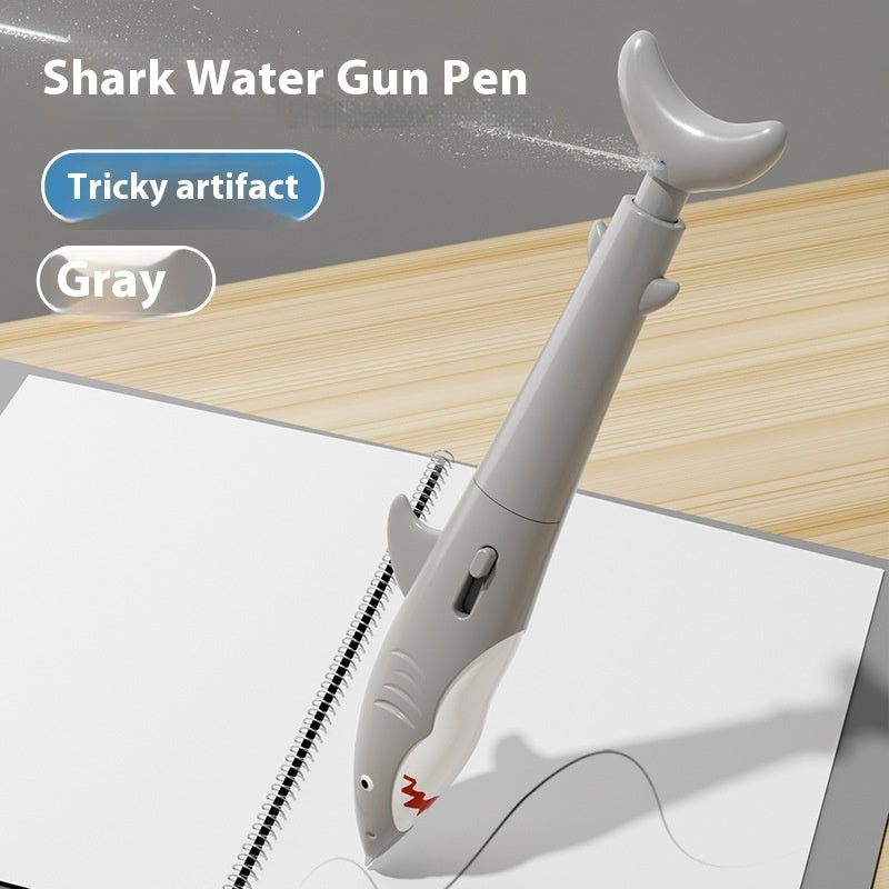 Shark Water Gun Pen Press Water Spray Ballpoint Pen - LJ Enterprise